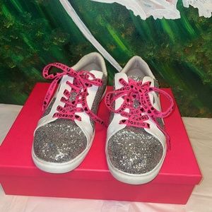 Torrid sparkle tennis shoes (worn twice)